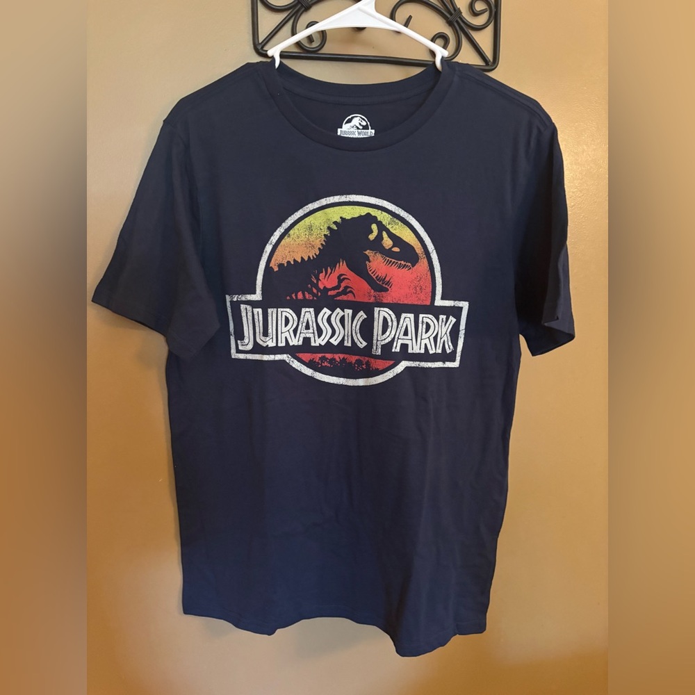 MAD Engine Jurassic Park Black T-Shirt XXL NWOT